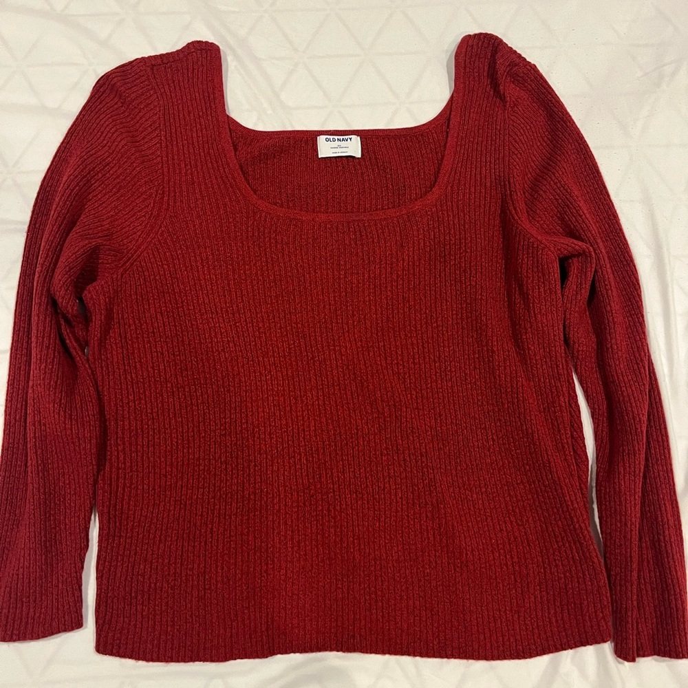 Square Neck Sweater